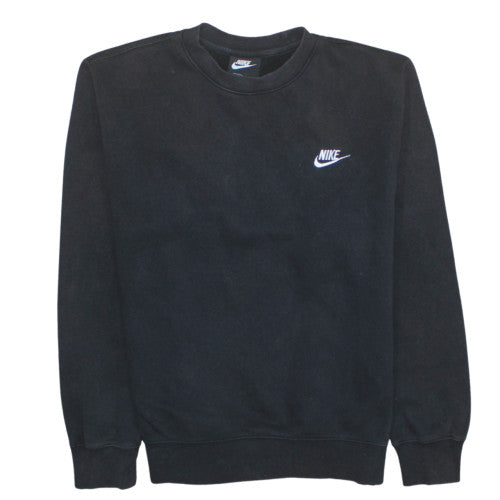 Nike Men's Black Crew Neck Pullover Sweatshirt Size M