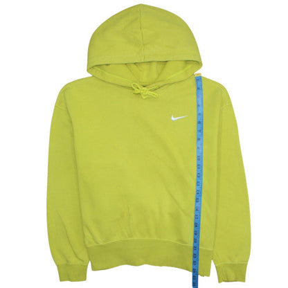 Nike Men's Green Pullover Hoodie Medium Fleece Sweatshirt