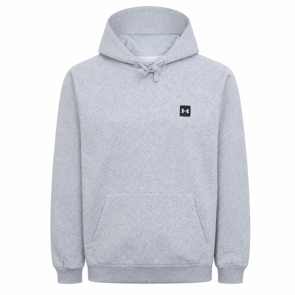 Under Armour Men’s Grey Pullover Hoodie L Loose Fit ColdGear