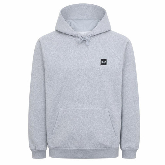 Under Armour Men’s Grey Pullover Hoodie L Loose Fit ColdGear