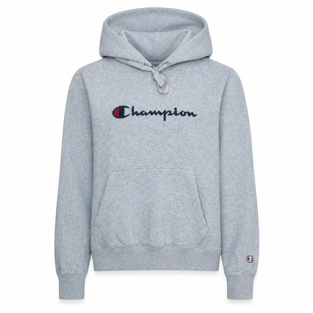 Champion Women’s Grey Pullover Hoodie Small Cotton Casual