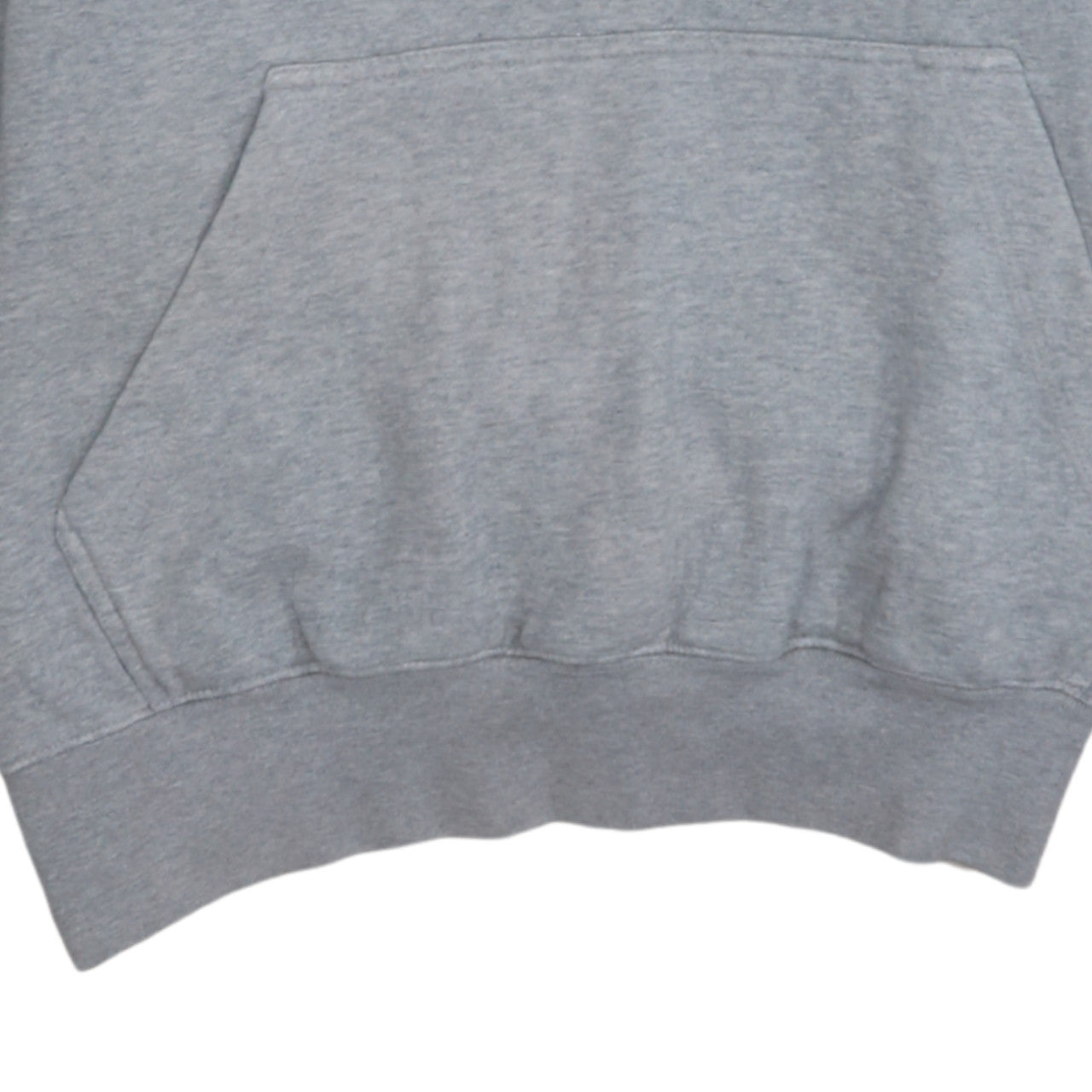 Nike Men's Grey Pullover Hoodie S Regular Fit Fleece Sweatshirt