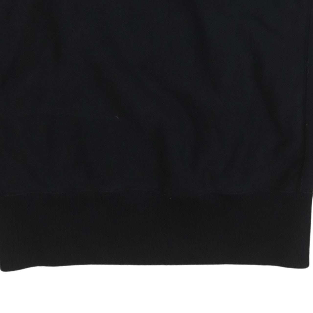 Champion Men's Black Large 1/4 Zip Reverse Weave Sweatshirt