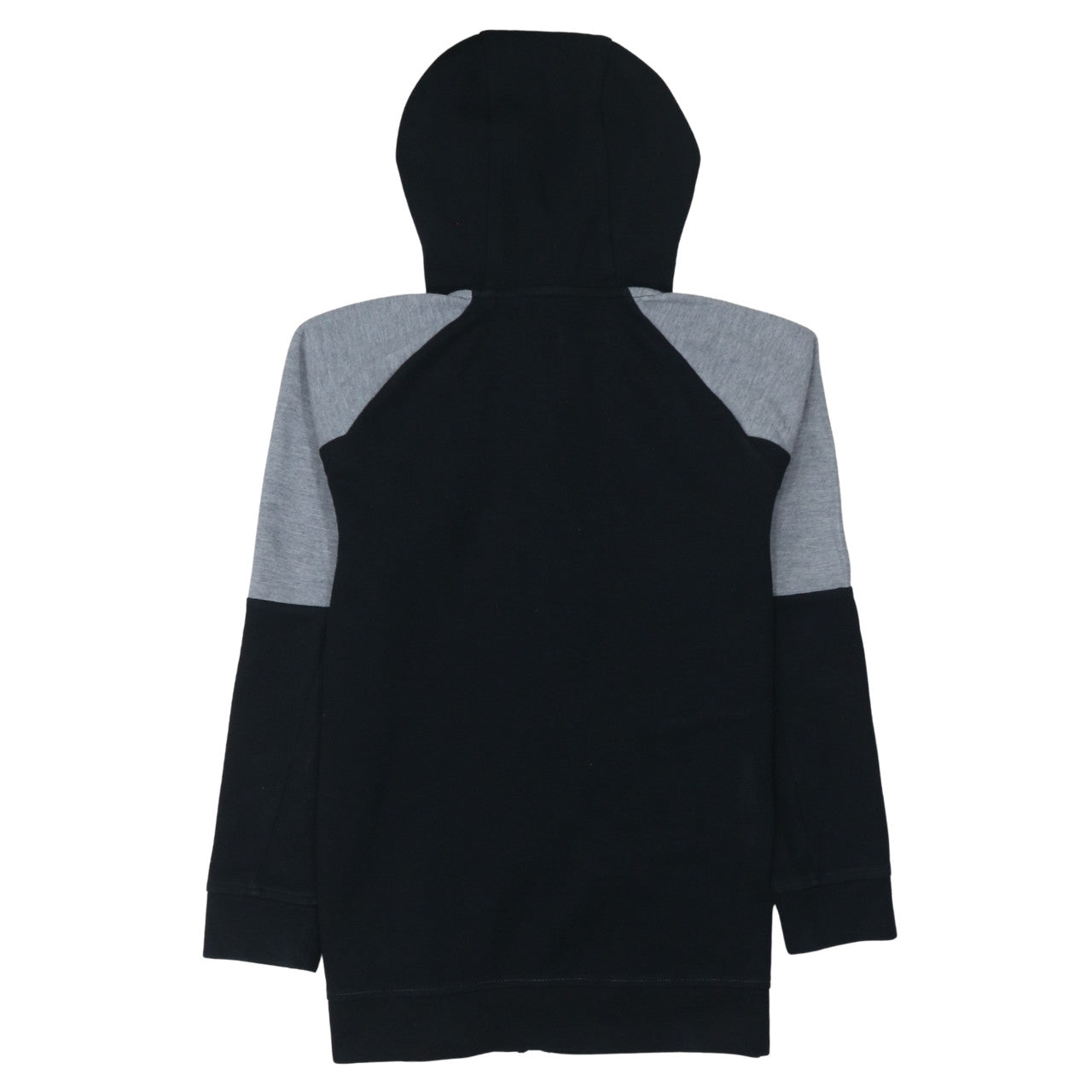 -9° PEAK Teens Black Grey Full Zip Hoodie 13-14Y Regular Fit