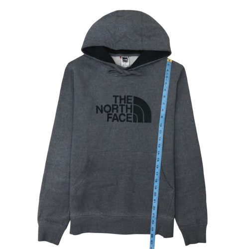 The North Face Men's Grey Pullover Hoodie Size M Outdoor Fleece