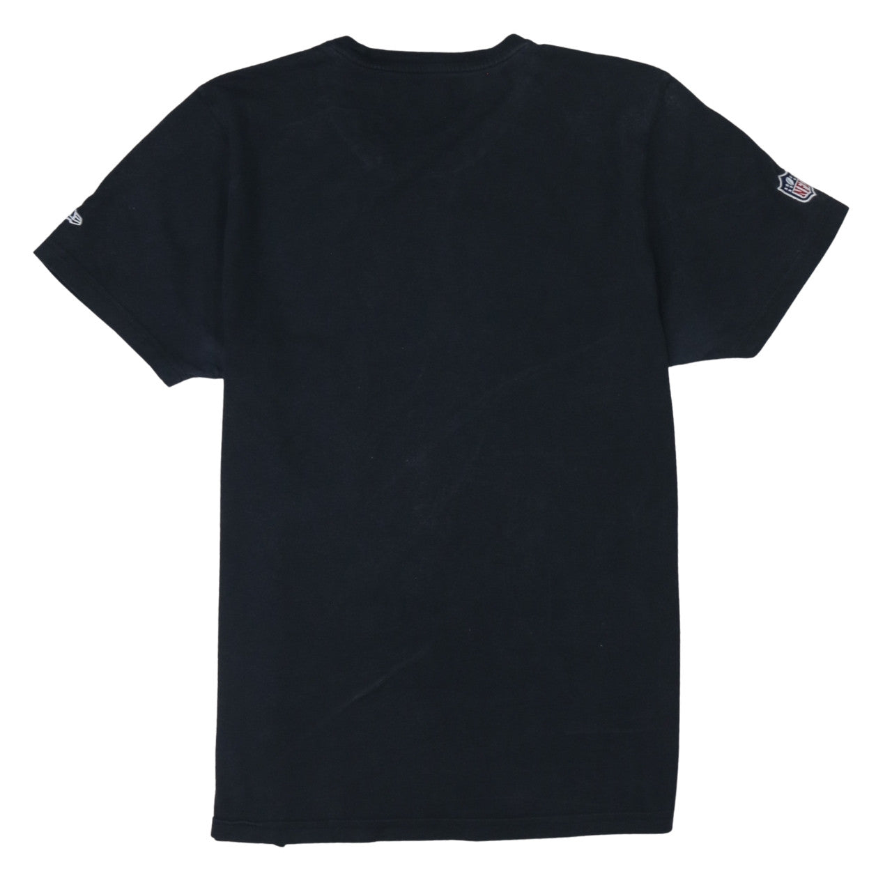 New Era Mens Black NFL Seattle Seahawks Logo T-Shirt Size L