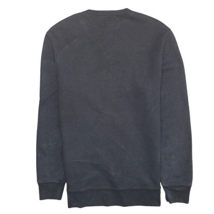 Levi's Men's Black Camo Logo Crew Neck Sweatshirt M