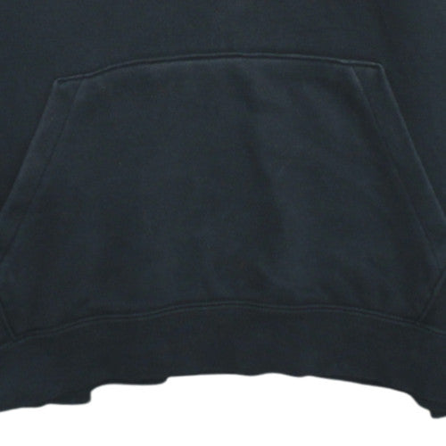 Nike Men's Black Pullover Hoodie M Regular Fit Fleece Logo Sweatshirt
