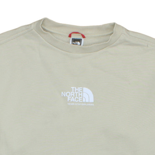 The North Face Womens Beige Crew Neck Pullover Sweatshirt S