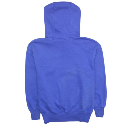 Nike Men's Blue XS Pullover Hoodie Cotton Blend Logo Sweatshirt