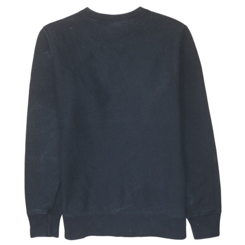Champion Men's Black Small Pullover Sweatshirt Embroidered Logo