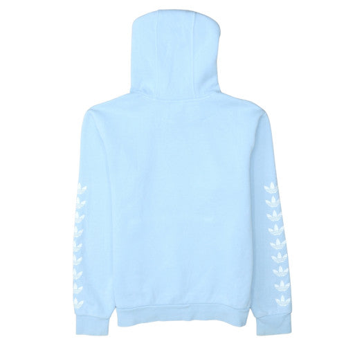 Adidas Girls Blue Pullover Hoodie 13-14 Years Hooded Sweatshirt
