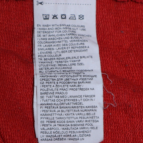 Puma Boys Red Pullover Hoodie XL 13-14 Years Cotton Blend Casual