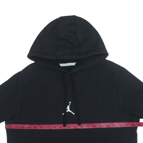 Jordan Mens Black Pullover Hoodie XL Cotton Blend Jumpman Logo
