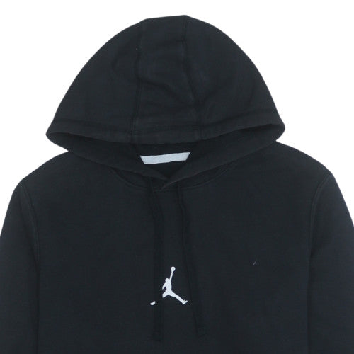 Jordan Mens Black Pullover Hoodie XL Cotton Blend Jumpman Logo