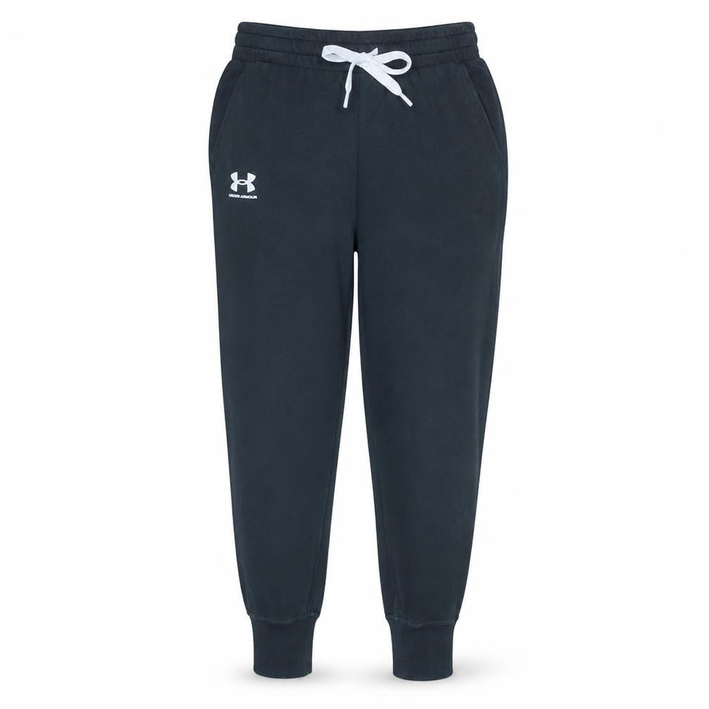 Under Armour Men's Black Jogger Trousers M Fleece Relaxed Fit