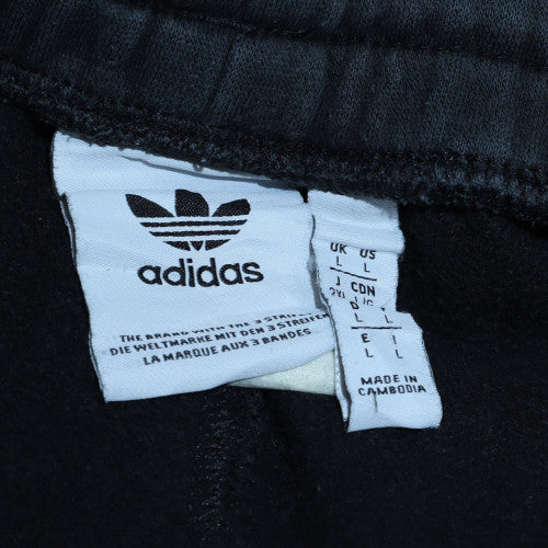 Adidas Men’s Black Jogger Fleece Sweatpants L Regular Fit