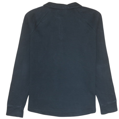 Adidas Women's Black 1/4 Zip Long Sleeve Sweatshirt Size M