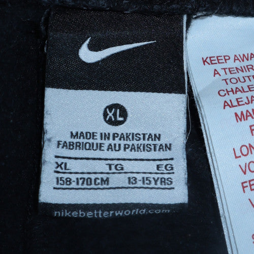 Nike Teens Black XL Fleece Sweatpants Activewear Trousers