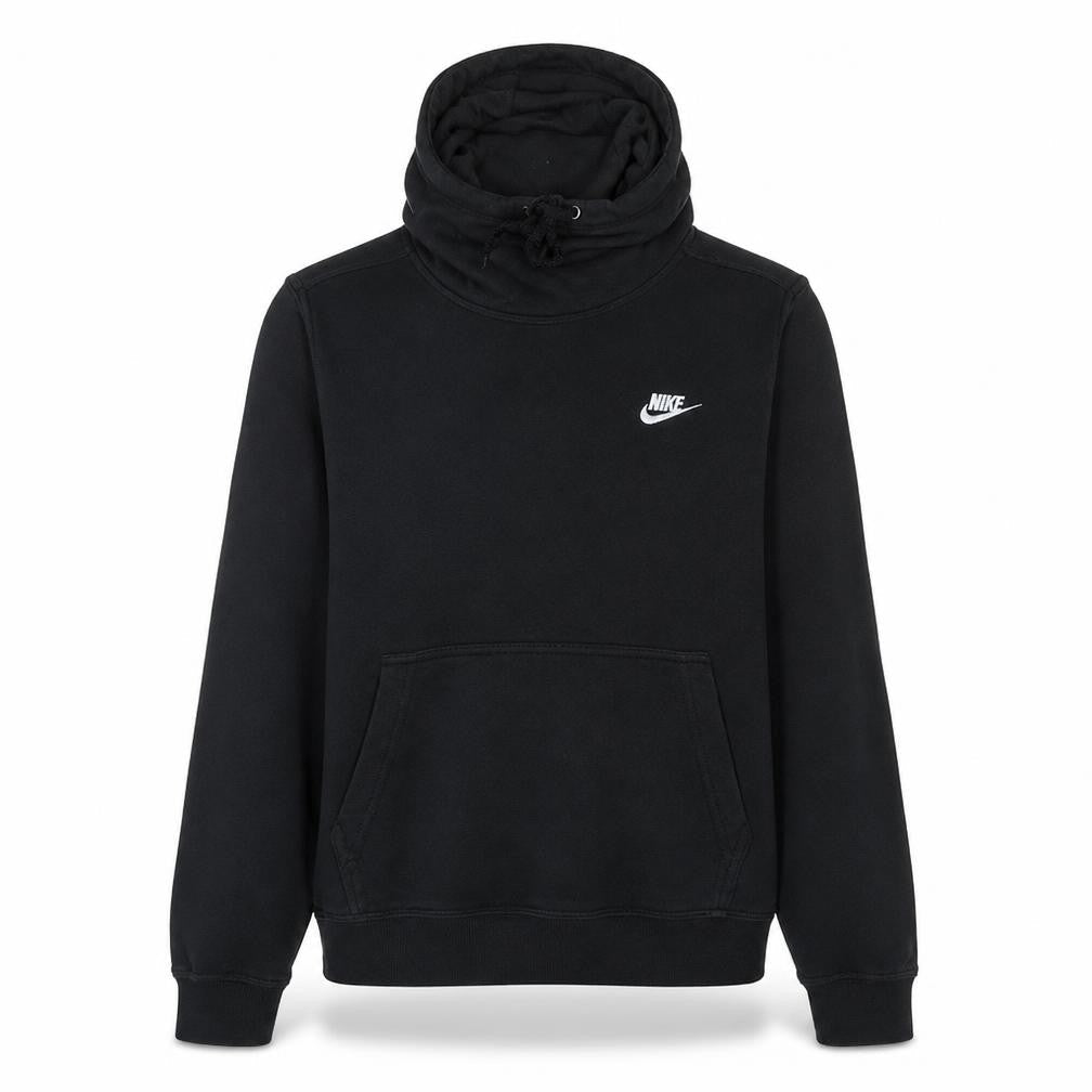 Nike Men's Black Pullover Hoodie M Regular Fit Fleece Sweatshirt