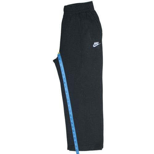 Nike Men's Black Fleece Sweatpants M Regular Fit Activewear Trousers