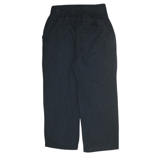 Nike Men's Black Fleece Sweatpants M Regular Fit Activewear Trousers