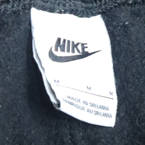 Nike Men's Black Fleece Sweatpants M Regular Fit Activewear Trousers
