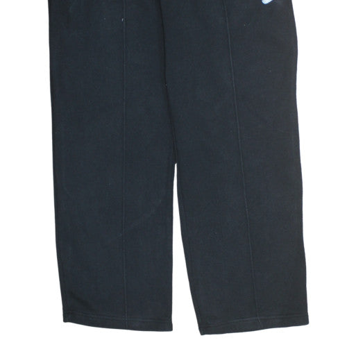 Nike Men's Black Fleece Sweatpants M Regular Fit Activewear Trousers