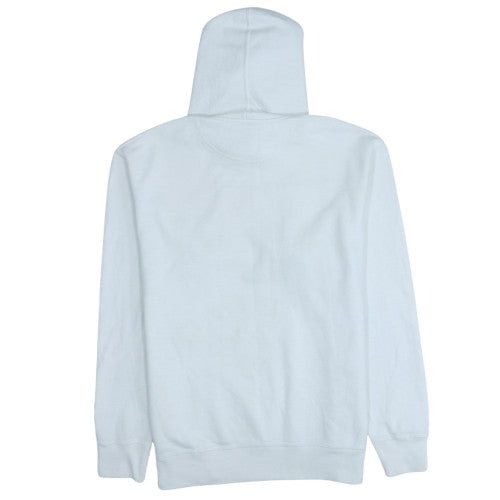 Champion Men's White Pullover Hoodie L Logo Graphic Sportswear