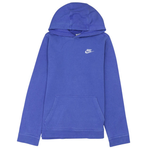 Nike Teens Blue XL Pullover Hoodie Fleece Sportswear