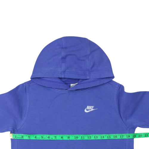 Nike Teens Blue XL Pullover Hoodie Fleece Sportswear