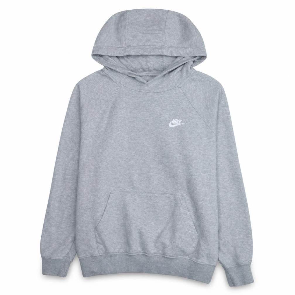 Nike Men's Grey Pullover Hoodie M Regular Fit Sportswear