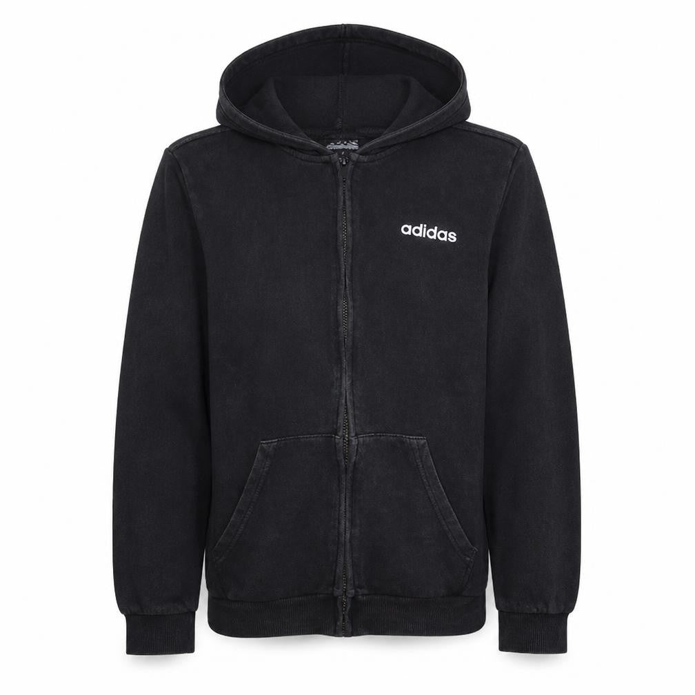 adidas Men's Black Full Zip Hoodie Size S Sports Fleece