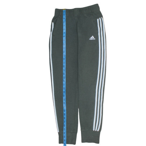 Adidas Girls Black Jogger Sweatpants 67% Cotton 33% Polyester Size 10 Years