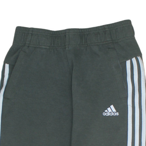 Adidas Girls Black Jogger Sweatpants 67% Cotton 33% Polyester Size 10 Years