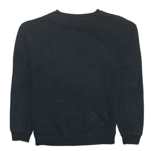 Ellesse Womens Black Crew Neck Pullover Sweatshirt UK 10