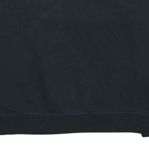 Ellesse Womens Black Crew Neck Pullover Sweatshirt UK 10
