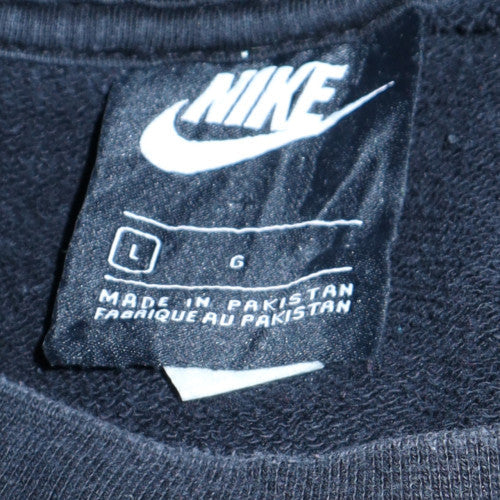 Nike Men's Black L Pullover Crew Neck Sweatshirt