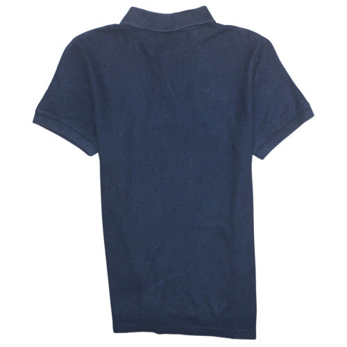Nike Men's Navy Blue Short Sleeve Polo Shirt Size M 100% Cotton