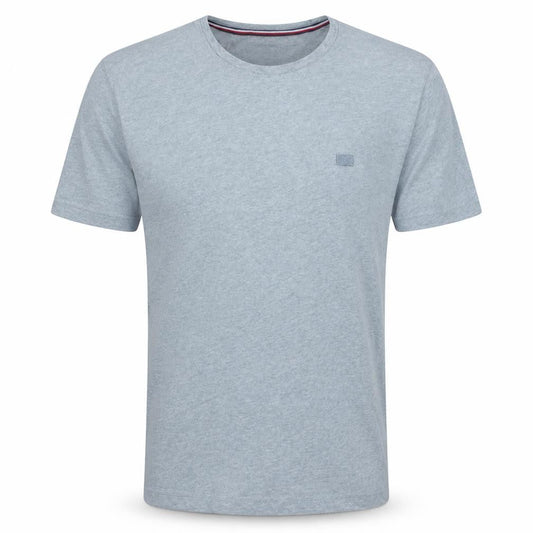Tommy Hilfiger Men's Grey Crew Neck Cotton T-Shirt Size M