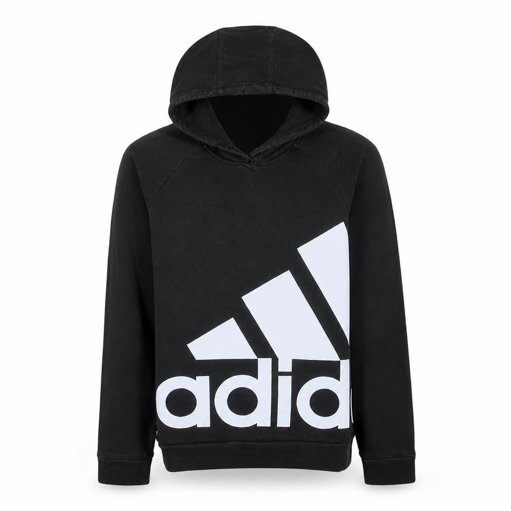 Adidas Men's Black Pullover Hoodie Size S Sports Fleece Top