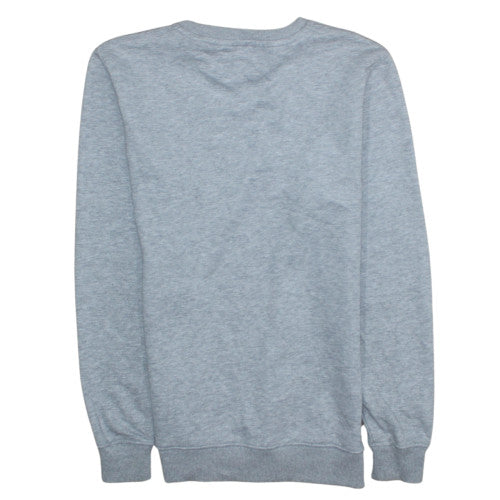 Gym King Men's Grey Crew Neck Pullover Sweatshirt Size S