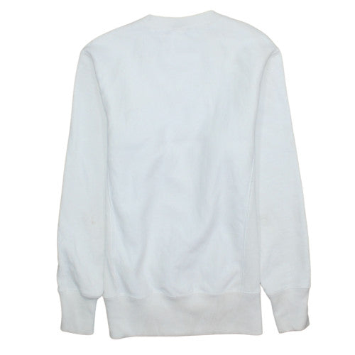 Champion Men White XS Pullover Sweatshirt Reverse Weave