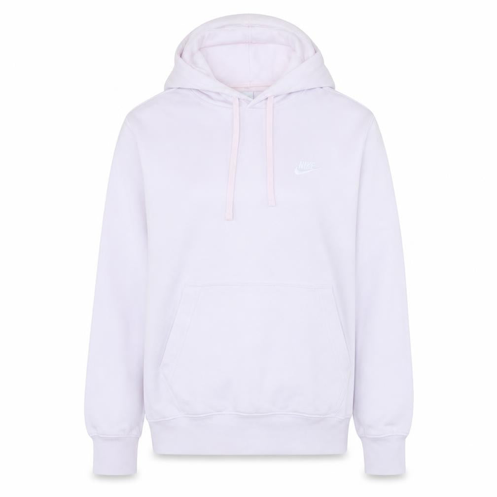 Nike Womens Pink Pullover Hoodie Small Cotton Blend Sweatshirt
