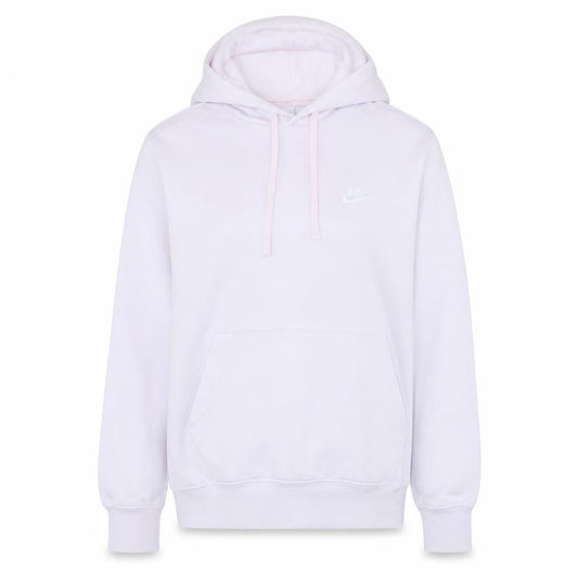 Nike Womens Pink Pullover Hoodie Small Cotton Blend Sweatshirt