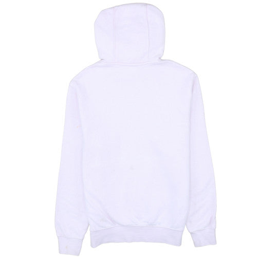 Nike Womens Pink Pullover Hoodie Small Cotton Blend Sweatshirt