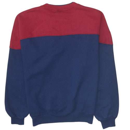 Russell Athletic Men's Blue Red Pullover Sweatshirt Size L Vintage