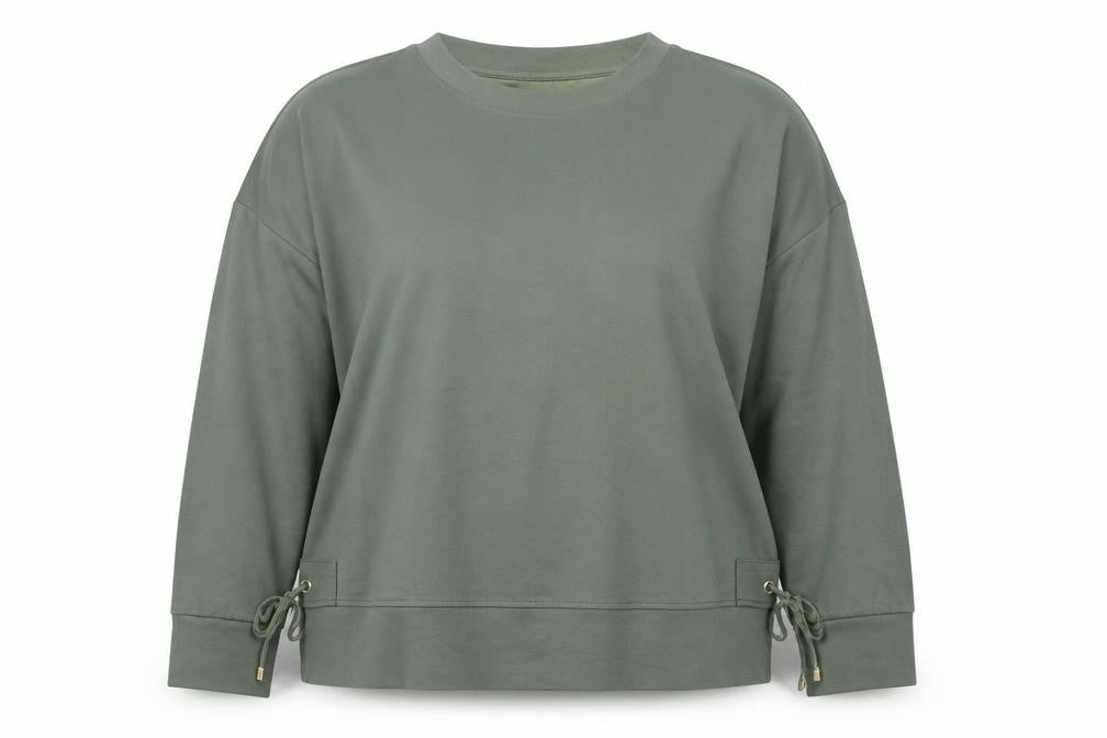 F&F Women’s Green Pullover Sweatshirt UK 18 Nylon Viscose Blend