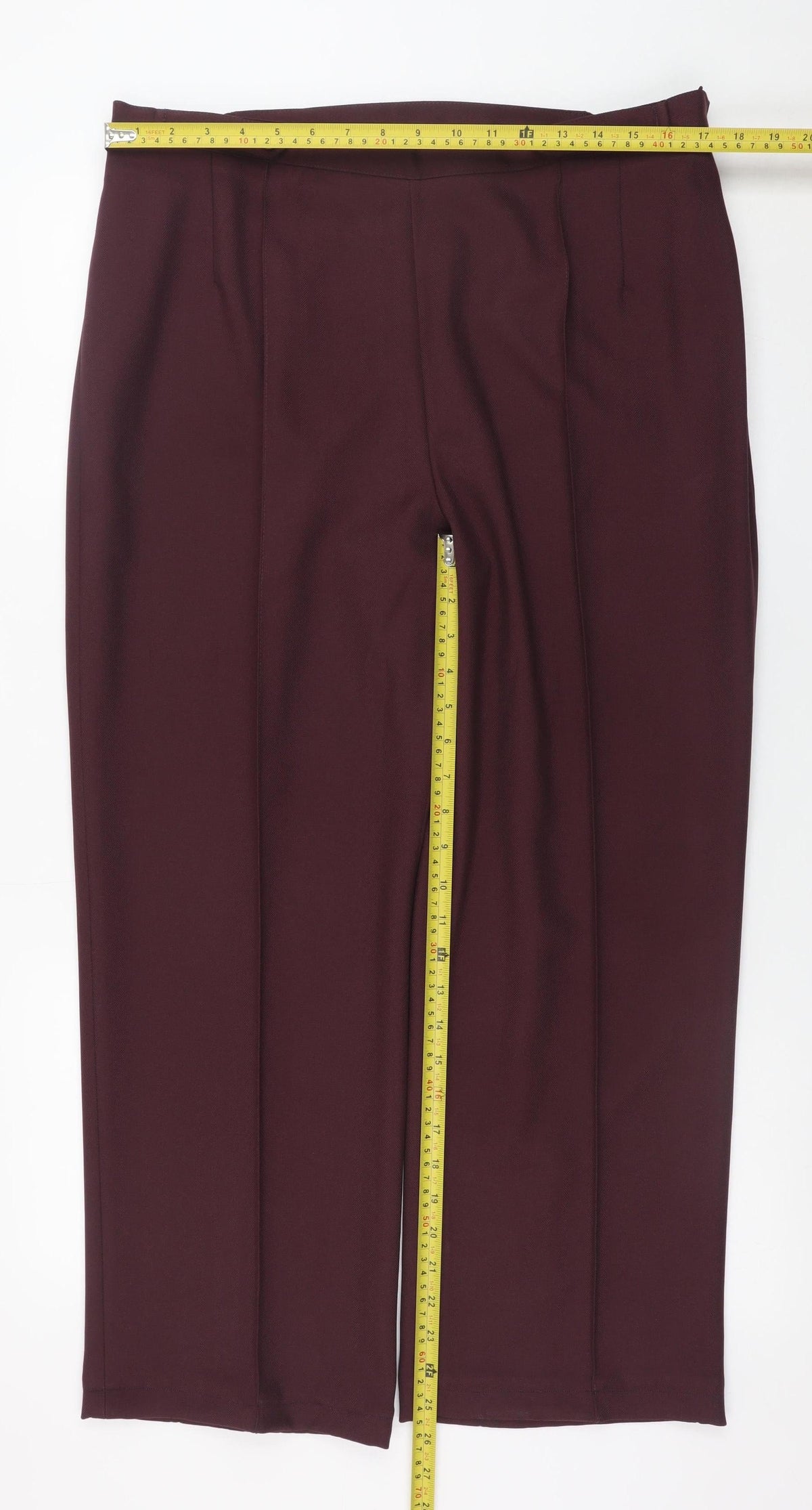 Separates Women Brown Size 18 Dress Pants Straight Leg Trousers