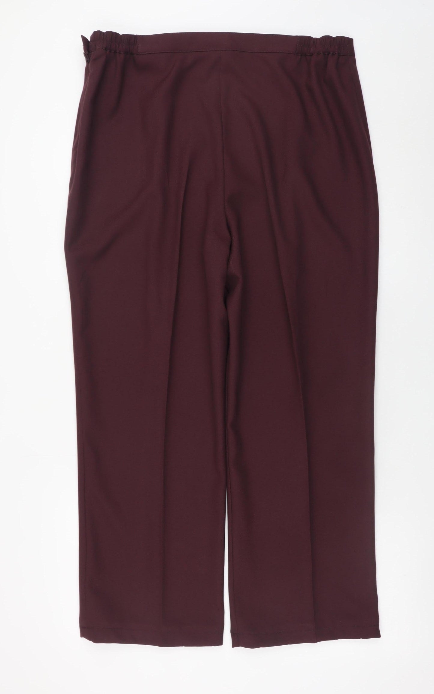 Separates Women Brown Size 18 Dress Pants Straight Leg Trousers